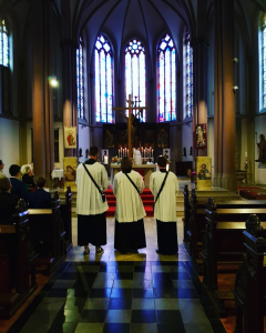 Prozession in St. Maximilian und Ewaldi
